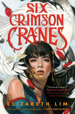 Six crimson cranes by Elizabeth Lim