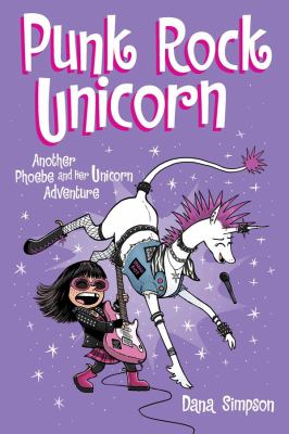 Punk rock unicorn by Dana Simpson, (1977-)