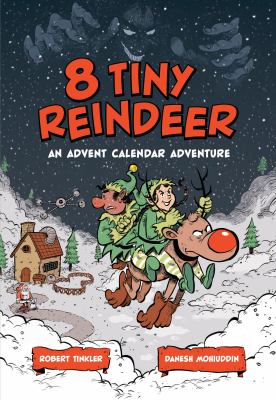 8 tiny reindeer by Robert Tinkler, (1973-)