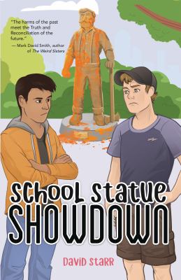 School statue showdown by David Starr