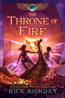 The throne of fire by Rick Riordan,