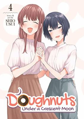 Doughnuts under a crescent moon by Shio Usui,