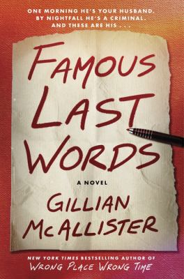 Famous last words by Gillian McAllister,