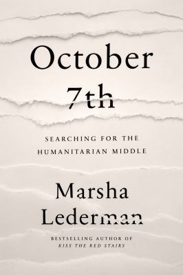 October 7th by Marsha Lederman