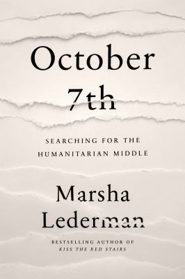 October 7th by Marsha Lederman