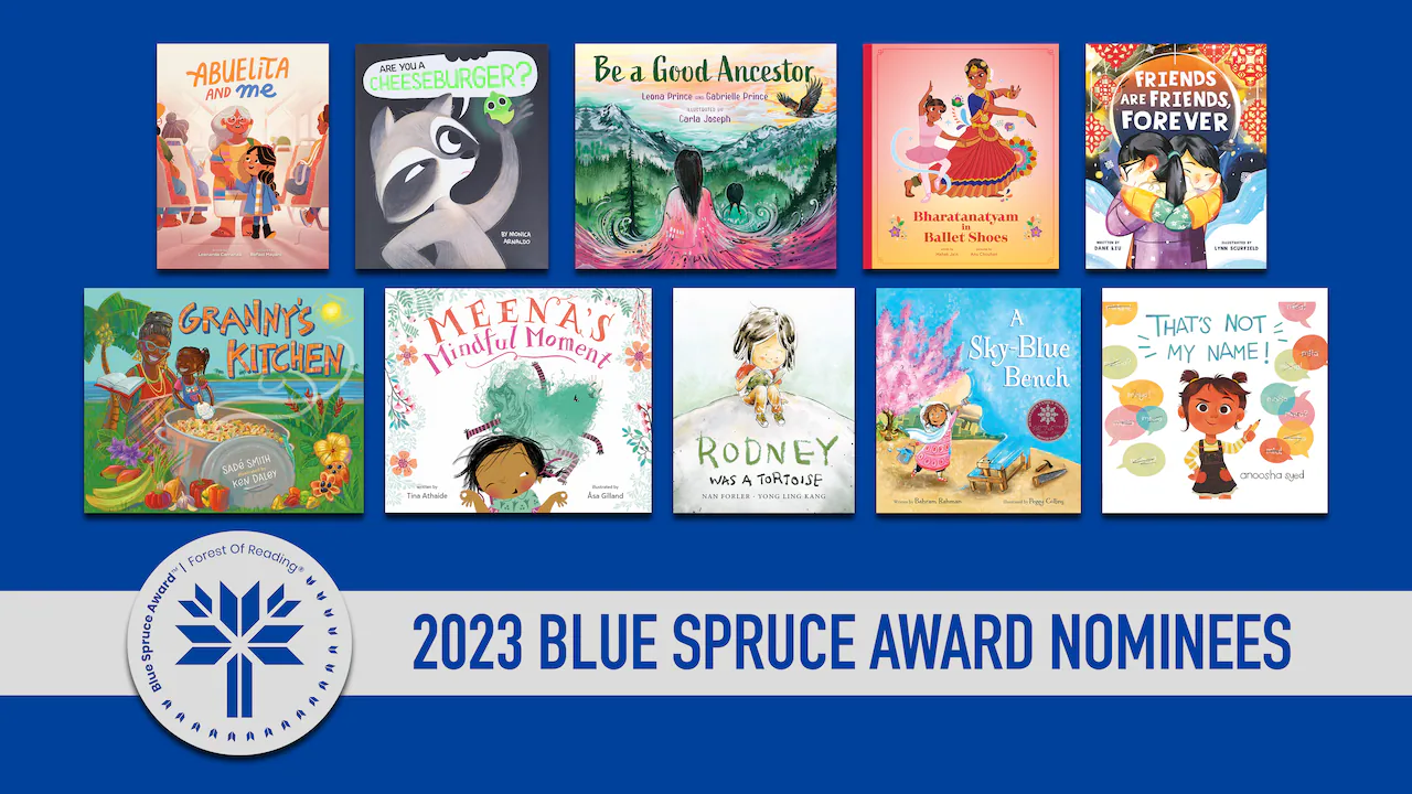 The 2023 Blue Spruce Award nominees.