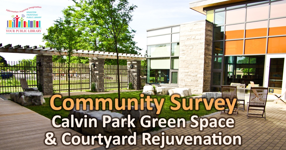 Community Survey. Calvin Park green space and courtyard rejuvenation