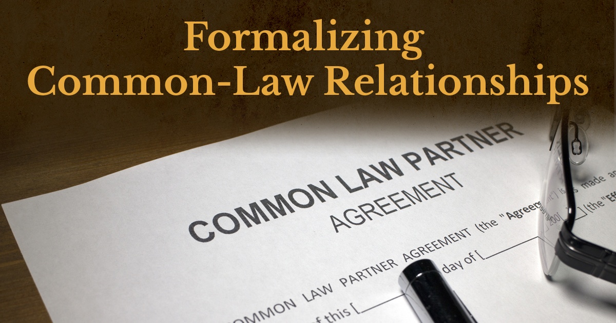 Formalizing Common-Law Relationships