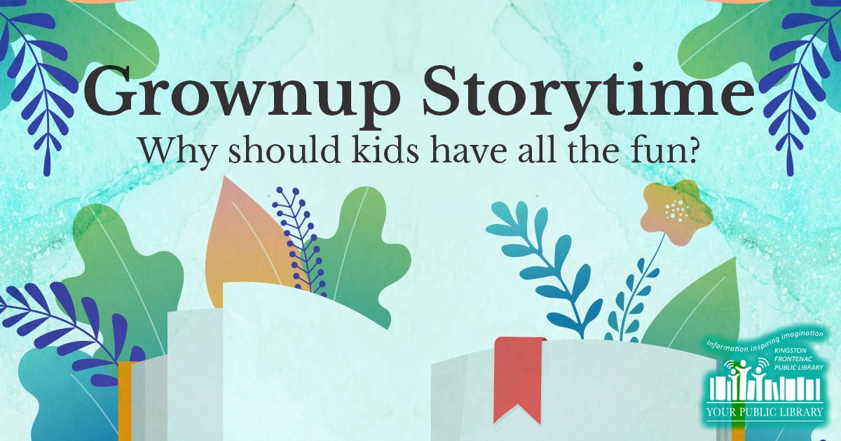 webpost image for Grownup Storytime Online