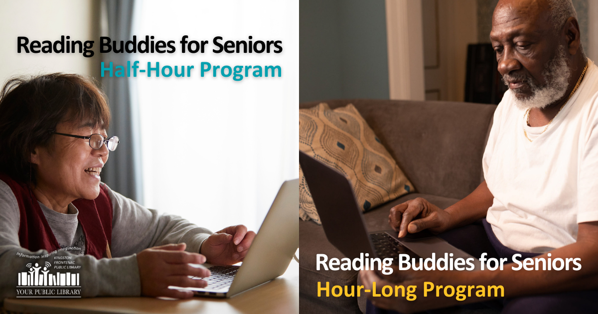 webpost image for combined Reading Buddies for Seniors