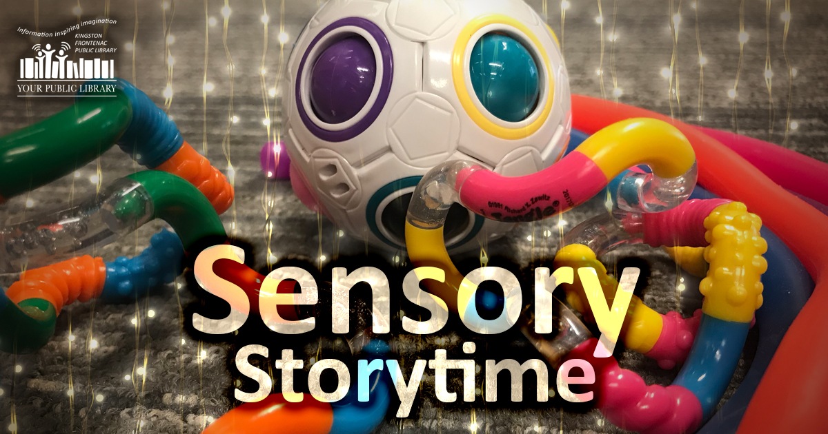 Sensory stoytime image with fidget toys