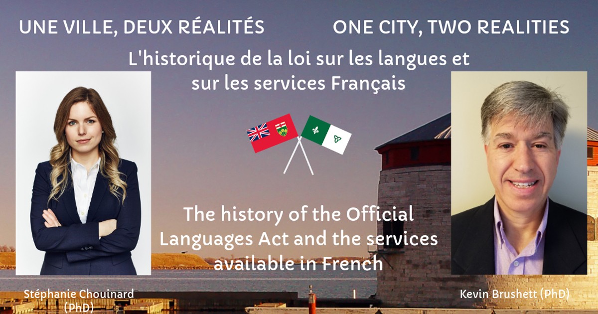 L'historique de la loi sur les langues et sur les services Français / The history of the Offical Langues Act and the services available in French