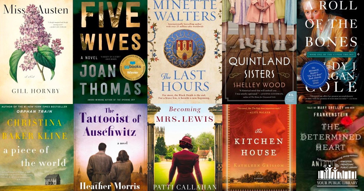 collage of 10 book covers