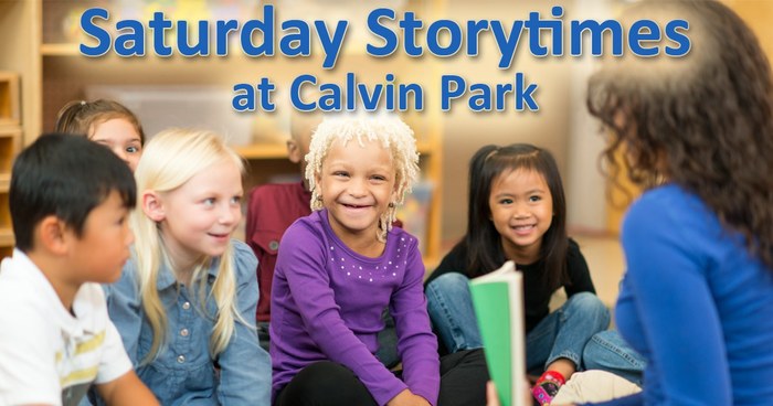 saturday storytimes at calvin park 