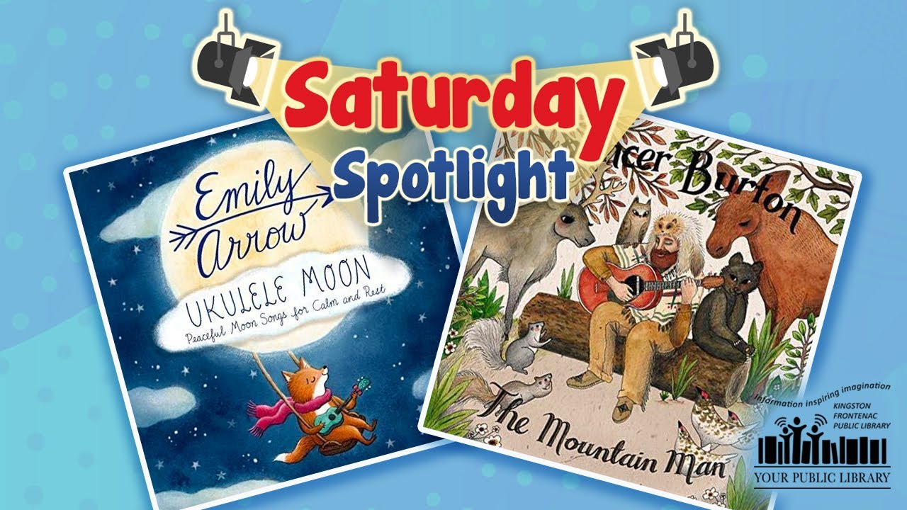 Two albums with text reading Saturday Spotlight.