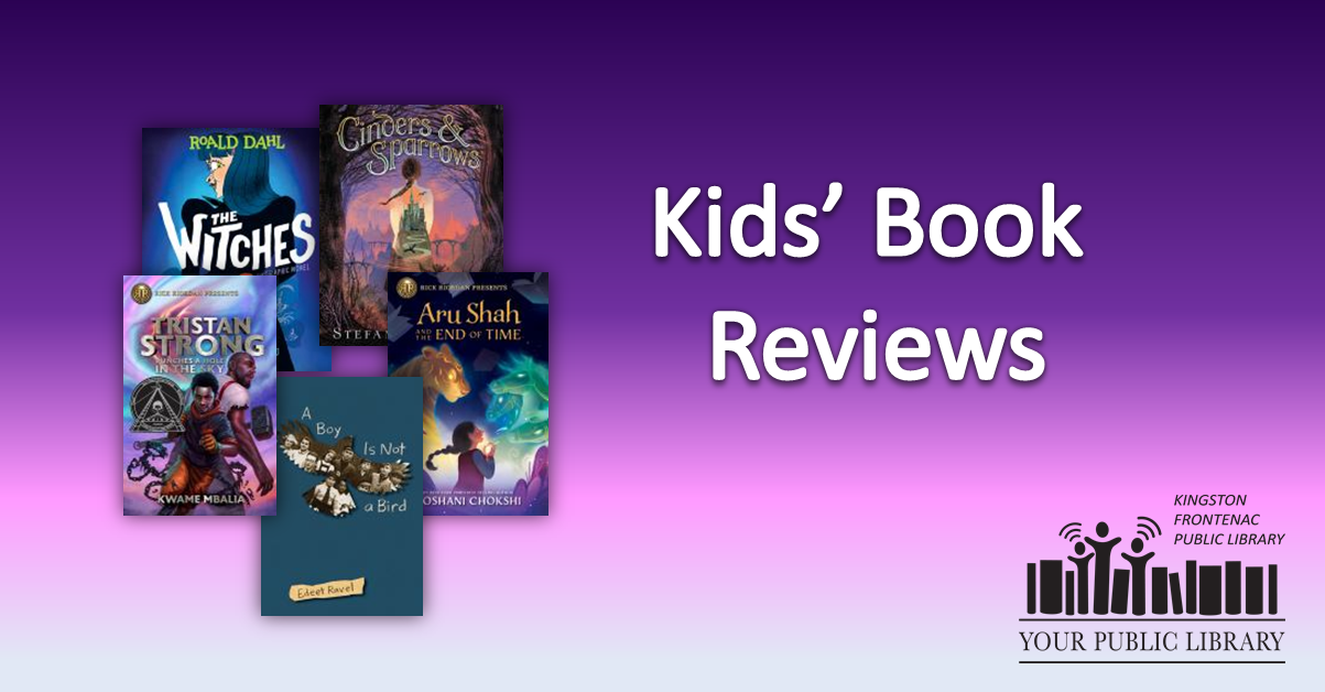 Kids' book reviews. Image of book covers